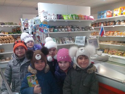 В плане работы по знакомству с социумом ребята подготовительной группы МБДОУ детский сад «Сказка»  под руководством воспитателя Турчаниновой Т. О. посетили гастроном «Арктика», с целью знакомства с данным видом торгового предприятия.